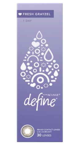 1 DAY ACUVUE DEFINE (FRESH GRAYZEL) 30Pack Expires within 7 -12 months