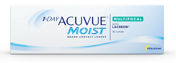 Acuvue 1 DAY ACUVUE MOIST MULTIFOCAL(LOW) 30Pcs Pack Expires within 7 - 12 months +0.50 - Optica