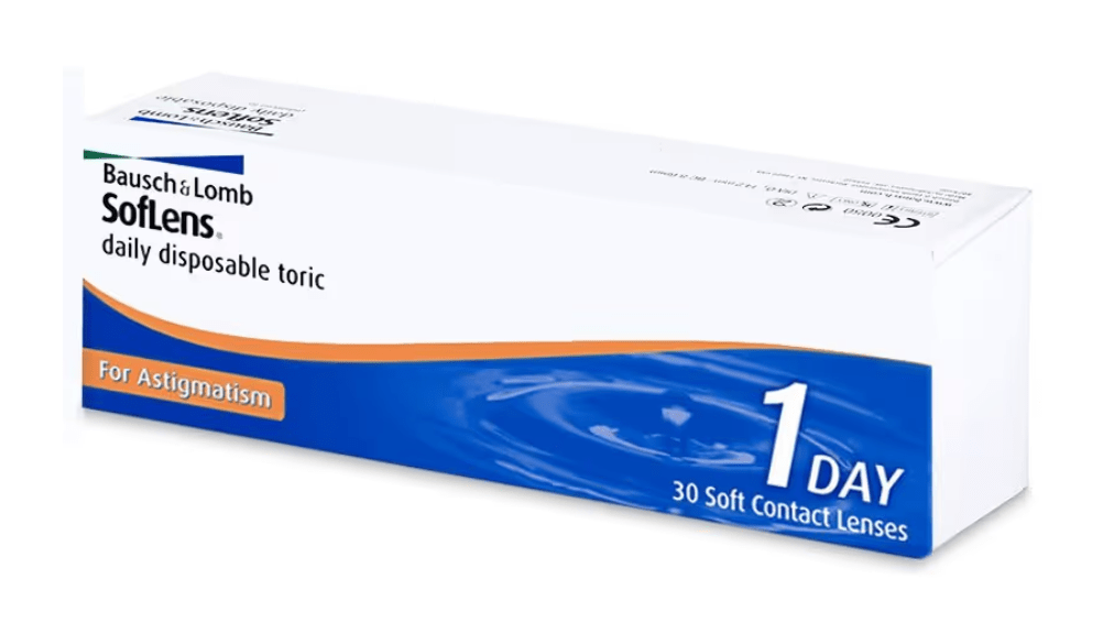 Bausch & Lomb SOFLENS DAILY TORIC (30PACK) Expires within 7 - 12 months - 3.00 - Optica
