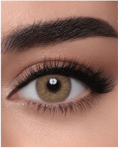 LENS ME - HONEY with Power Expires within 4 - 6 months