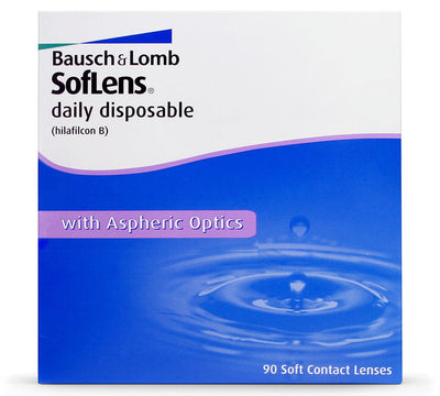 Bausch & Lomb SOFLENS DAILY DISPOSABLE [90 A PACK] -0.50 - Optica