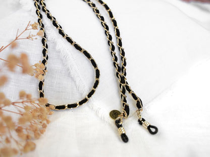 Sunny Cords Classy C Gold Glasses Chain - Optica
