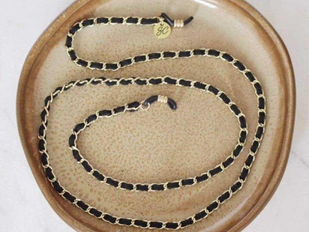 Sunny Cords Classy C Gold Glasses Chain - Optica