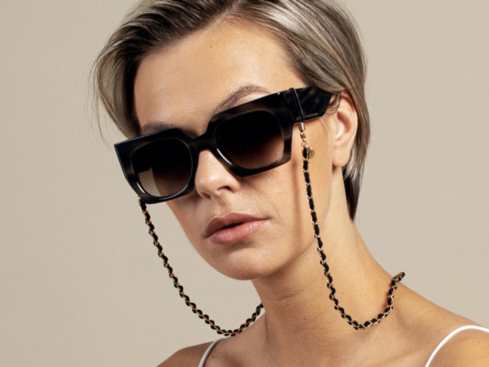 Sunny Cords Classy C Gold Glasses Chain - Optica
