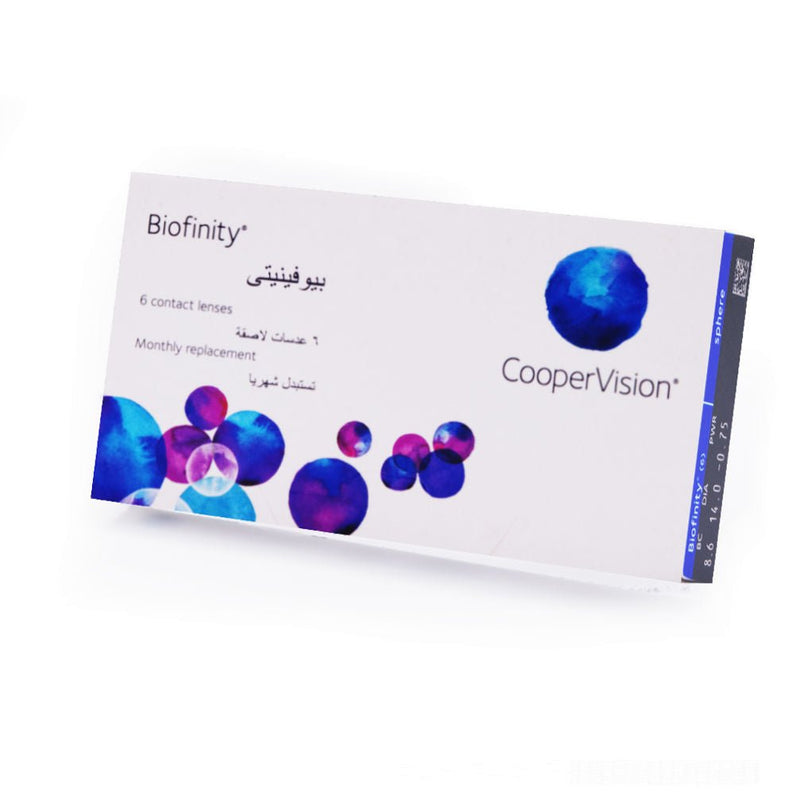 CooperVision BIOFINITY (6pcs pack) -0.50 - Optica