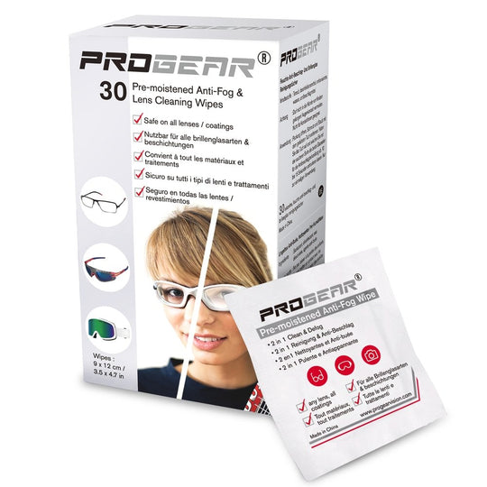 PROGEAR Anti-Fog Wipes